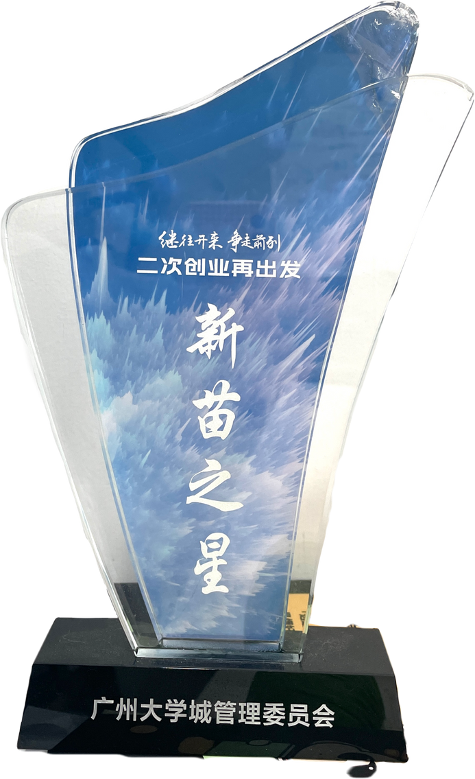 斑鸠新苗之星奖杯
